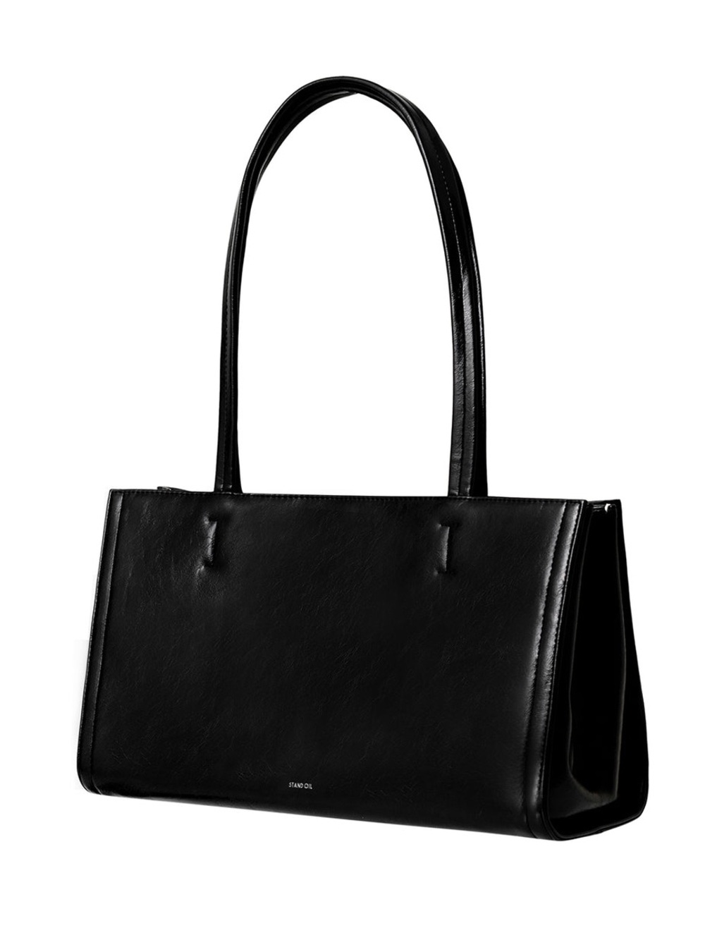 NEW STAND OIL Oblong Bag / Stitch Black - Picture 3 of 15